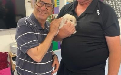 Michael’s Kicking Goals in His New Town