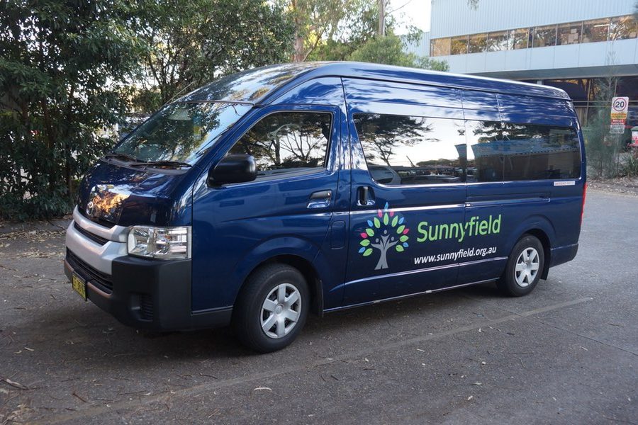 Vehicle purchased with funds raised