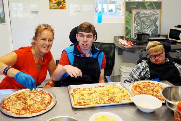 Pizza making in McCabe