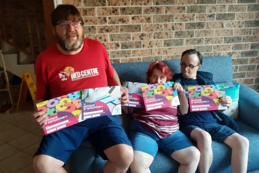 Sunnyfield-clients-making-the-most-of-lockdown