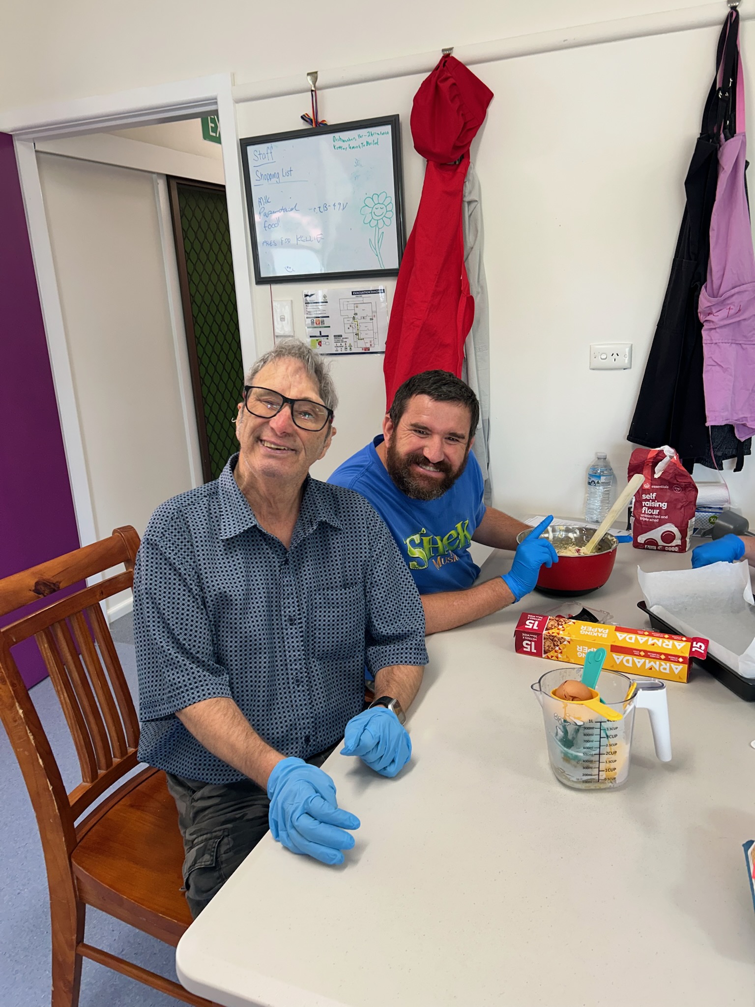 Michael’s Kicking Goals in His New Town