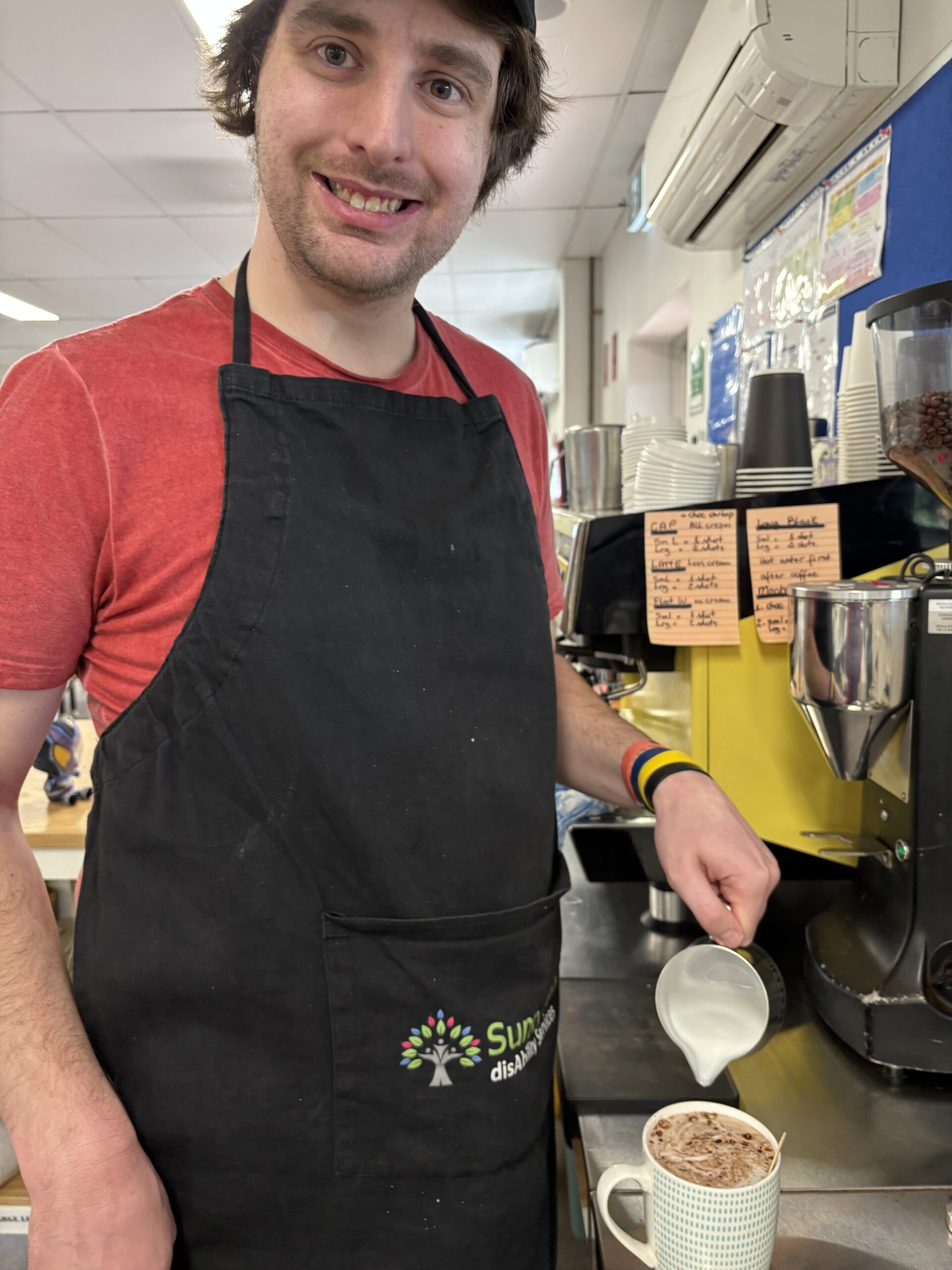 Kieran Finds His Place at Aspire Café