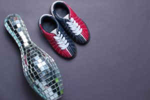 Bowling Pin and Shoes