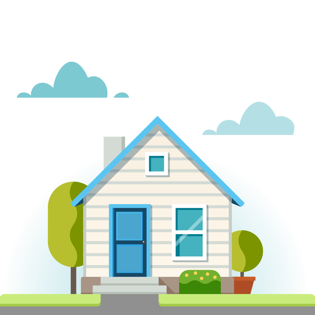 house vector