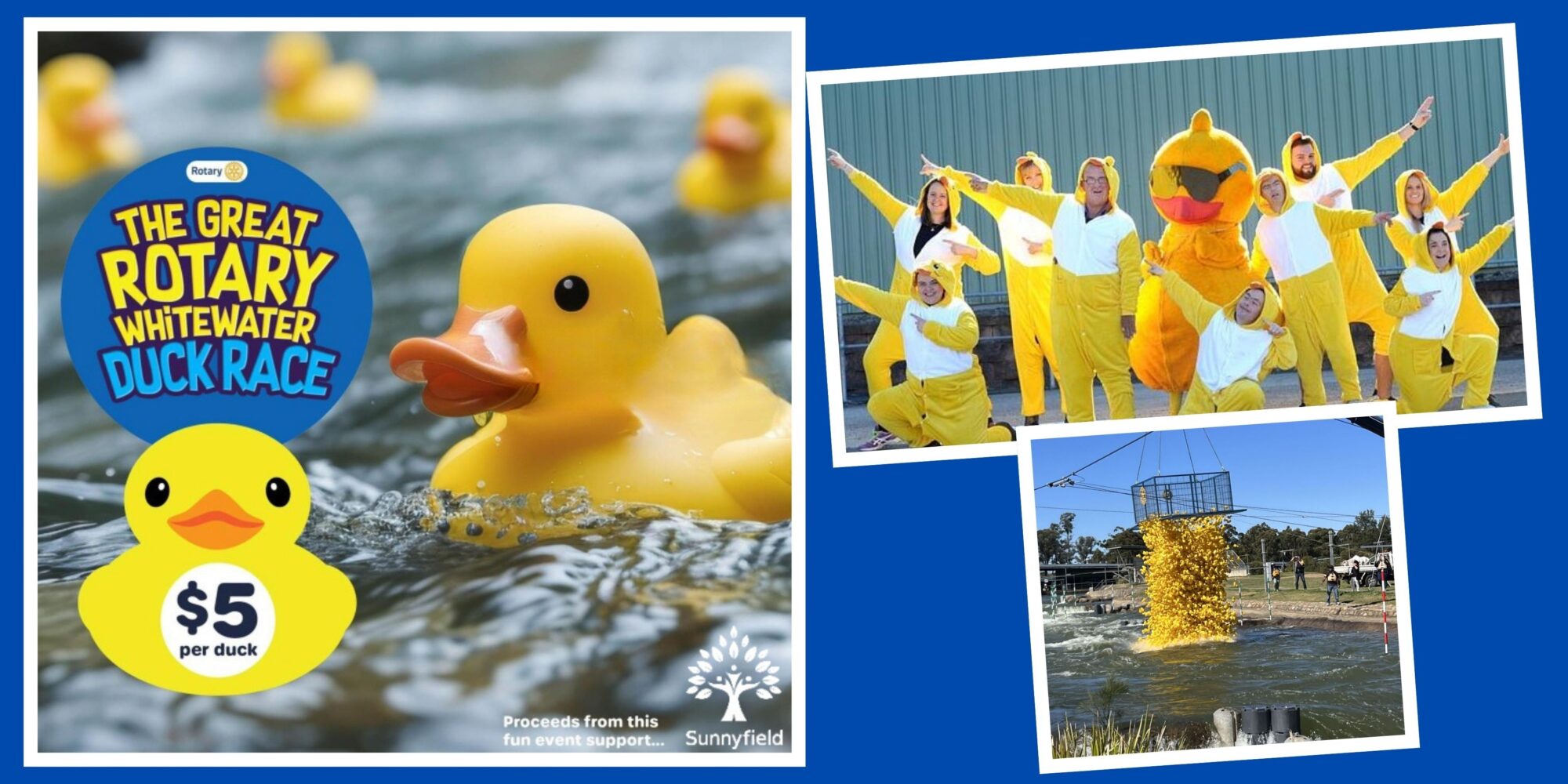 THE GREAT DUCK RACE Help us fuel dreams ands our next adventure
