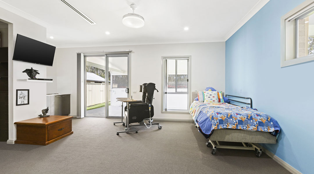 Sunnyfield Blue House - Bedroom