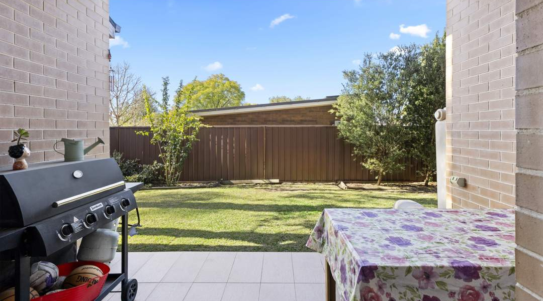Backyard- Entertainment area- barbecue 