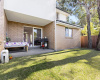 Backyard- Entertainment area- barbecue - garden - grass